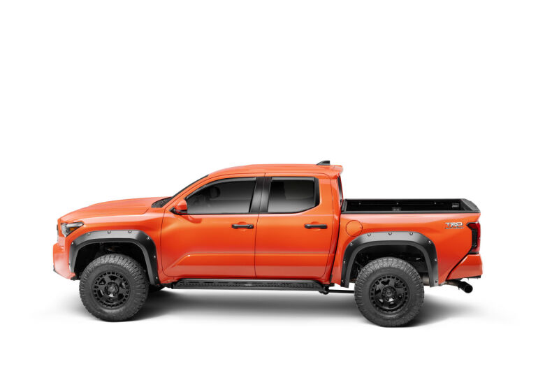 Toyota Tacoma Frame Mount Sliders - Go Rhino - Xtreme Frame - Textured Black - `24-`27